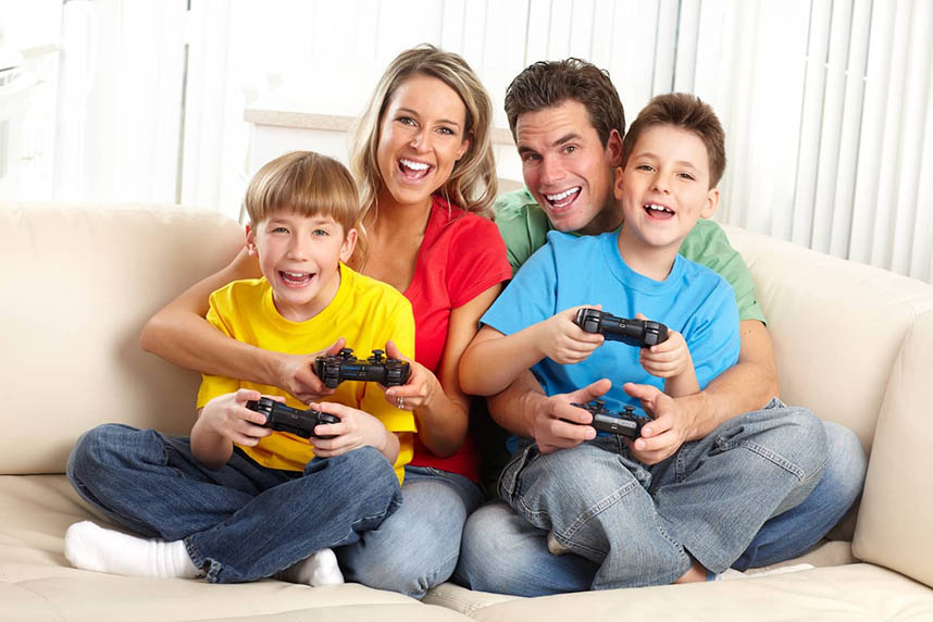 Games Divertem Toda A Família, Consoles E Jogos
