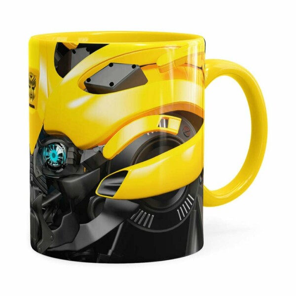 Caneca Bumblebee 3d Print Transformers Amarela