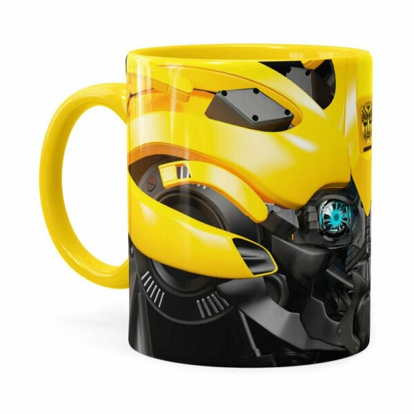 Caneca Bumblebee 3d Print Transformers Amarela