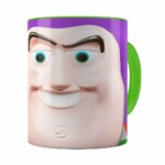 Caneca Buzz Lightyear 3d Print Toy Story Verde