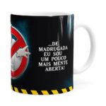 Caneca Caça Fantasma 3d Print Branca