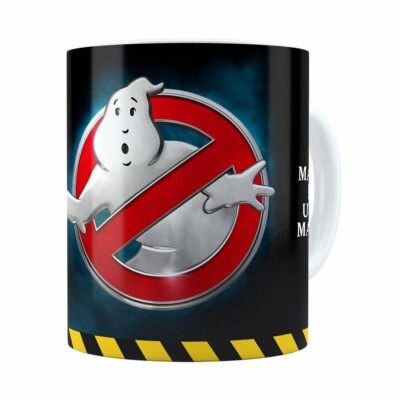 Caneca Caça Fantasma 3d Print Branca