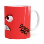 Caneca Divertida Mente 3d Print Branca