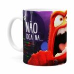 Caneca Divertida Mente 3d Print Minha Caneca Branca