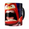 Caneca Divertida Mente 3d Print Minha Caneca Preta