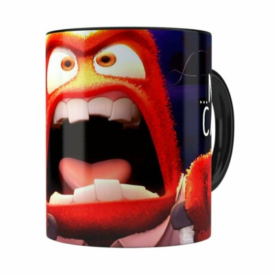 Caneca Divertida Mente 3d Print Minha Caneca Preta