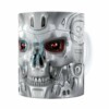 Caneca Exterminador Do Futuro 3d Print Branca