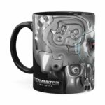 Caneca Exterminador Do Futuro 3d Print Preta
