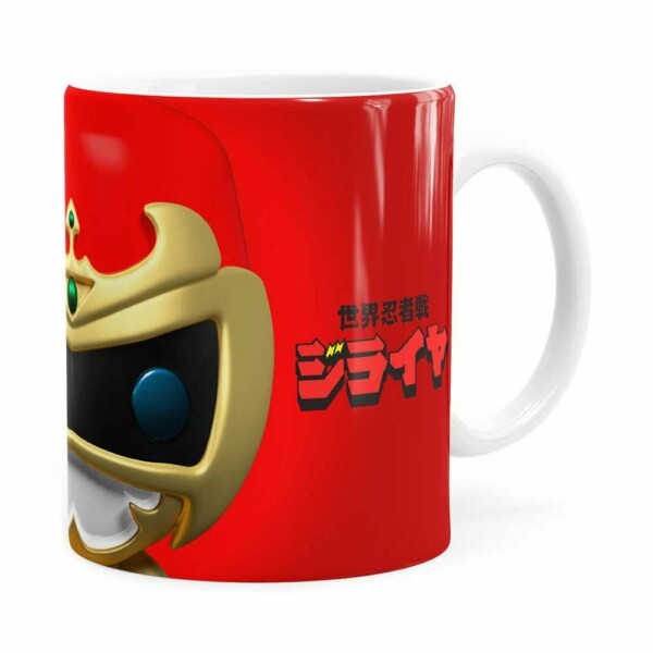 Caneca Jiraya 3d Print Eyes Blue Branca