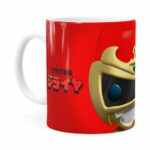 Caneca Jiraya 3d Print Eyes Blue Branca