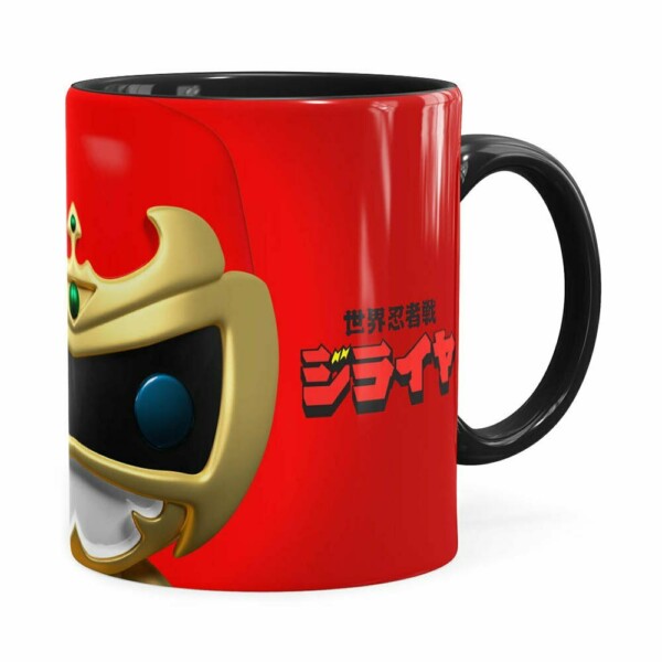 Caneca Jiraya 3d Print Eyes Blue Preta
