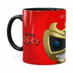 Caneca Jiraya 3d Print Eyes Blue Preta