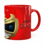 Caneca Jiraya 3d Print Eyes Blue Vermelha