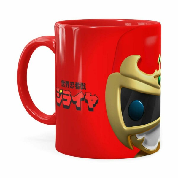 Caneca Jiraya 3d Print Eyes Blue Vermelha