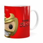 Caneca Jiraya 3d Print Face Branca