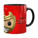 Caneca Jiraya 3d Print Face Preta