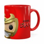 Caneca Jiraya 3d Print Face Vermelha