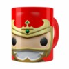 Caneca Jiraya 3d Print Face Vermelha