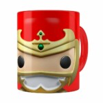 Caneca Jiraya 3d Print Face Vermelha