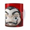Caneca La Casa De Papel 3d Print Branca