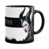 Caneca Malévola Filme 3d Print Preta