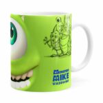 Caneca Mike Wazowski Monstros S.a 3d Print Branca