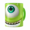 Caneca Mike Wazowski Monstros S.a 3d Print Verde Claro