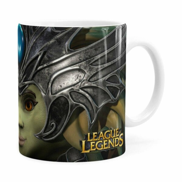 Caneca Nami 3d Print League Of Legends Branca