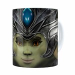 Caneca Nami 3d Print League Of Legends Branca
