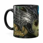 Caneca Nami 3d Print League Of Legends Preta