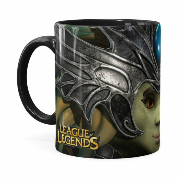 Caneca Nami 3d Print League Of Legends Preta