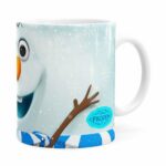 Caneca Olaf 3d Print Frozen Branca