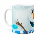 Caneca Olaf 3d Print Frozen Branca