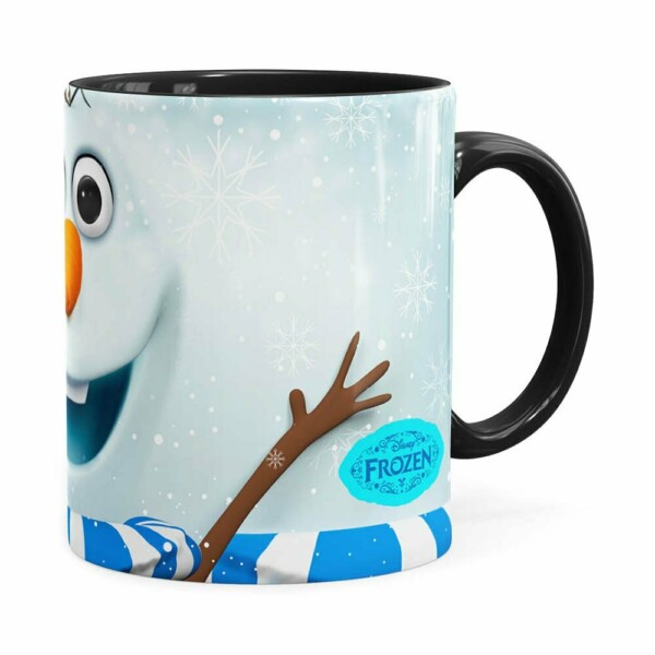Caneca Olaf 3d Print Frozen Branca