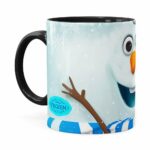 Caneca Olaf 3d Print Frozen Branca