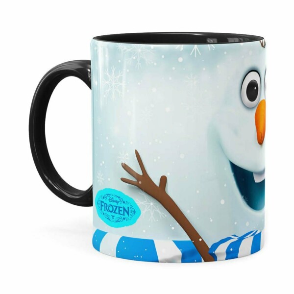 Caneca Olaf 3d Print Frozen Branca