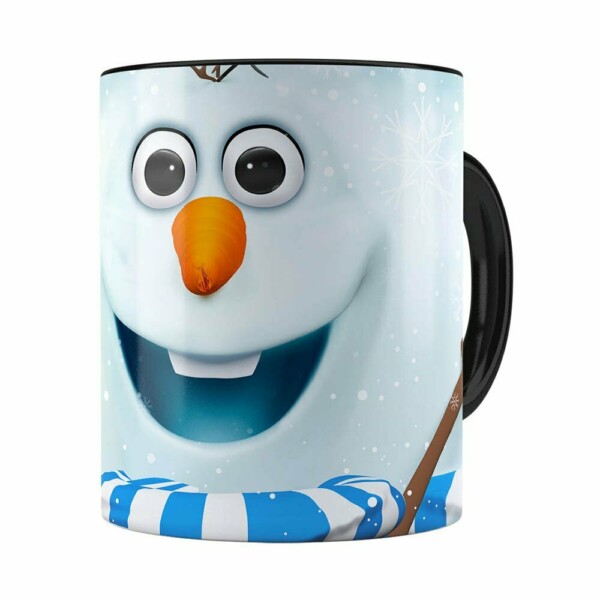 Caneca Olaf 3d Print Frozen Branca