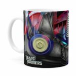 Caneca Optimus Prime 3d Print Transformers Branca