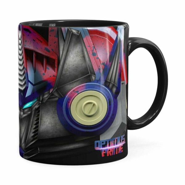 Caneca Optimus Prime 3d Print Transformers Branca