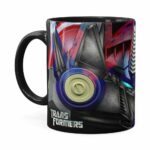 Caneca Optimus Prime 3d Print Transformers Branca