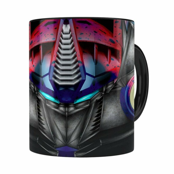 Caneca Optimus Prime 3d Print Transformers Branca