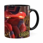 Caneca Ornn 3d Print League Of Legends Preta