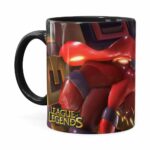 Caneca Ornn 3d Print League Of Legends Preta