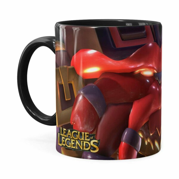 Caneca Ornn 3d Print League Of Legends Preta