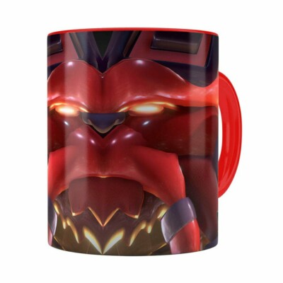 Caneca Ornn 3d Print League Of Legends Vermelha