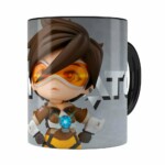 Caneca Overwatch Game 3d Print Preta