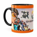 Caneca Overwatch Game 3d Print V02 Preta