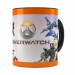 Caneca Overwatch Game 3d Print V02 Preta