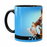 Caneca Overwatch Game 3d Print V03 Preta
