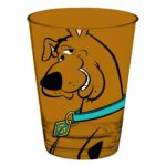 2 Copos Caldereta Scooby-doo E Salsicha Vidro 312ml